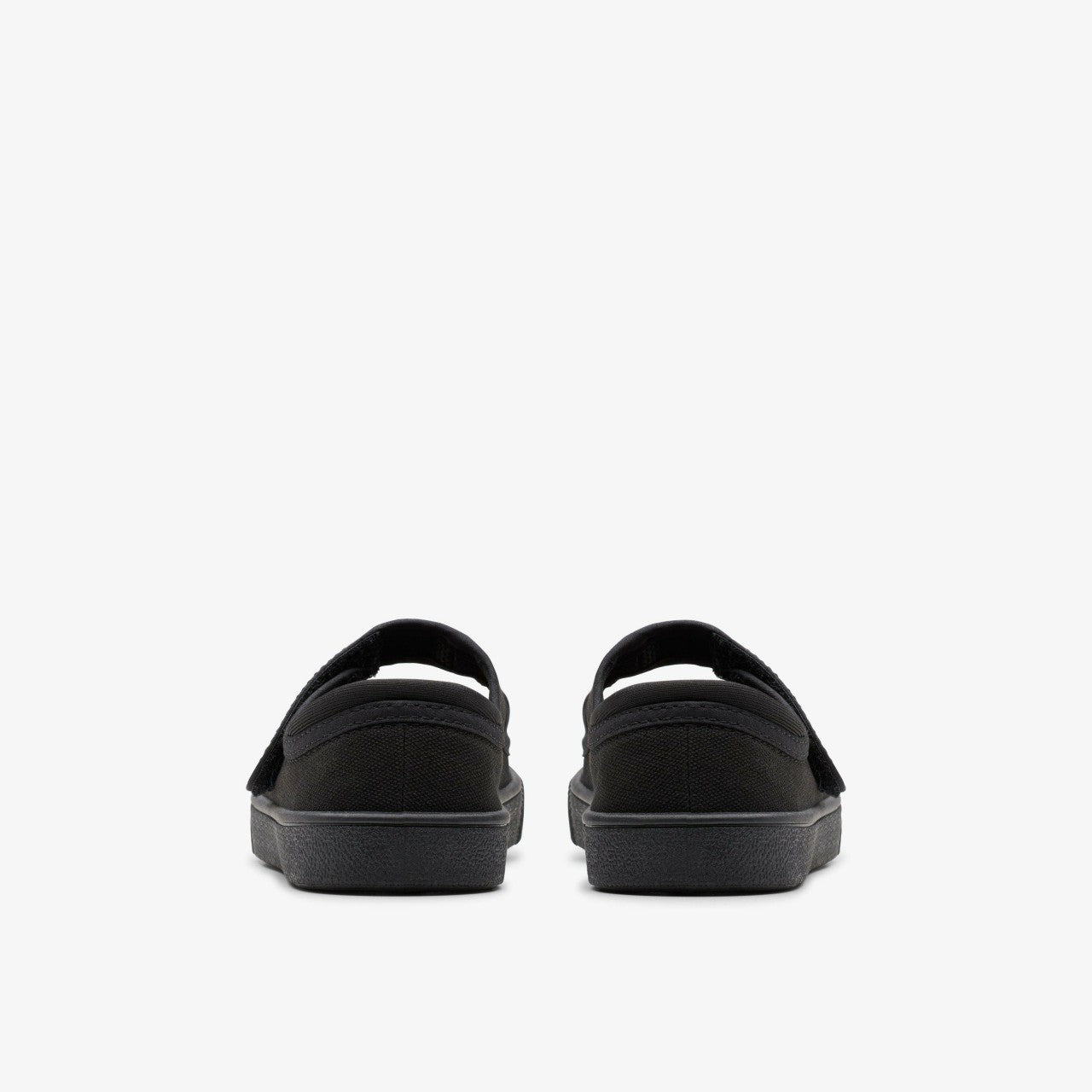 Kids Hopper Go Black Fabric