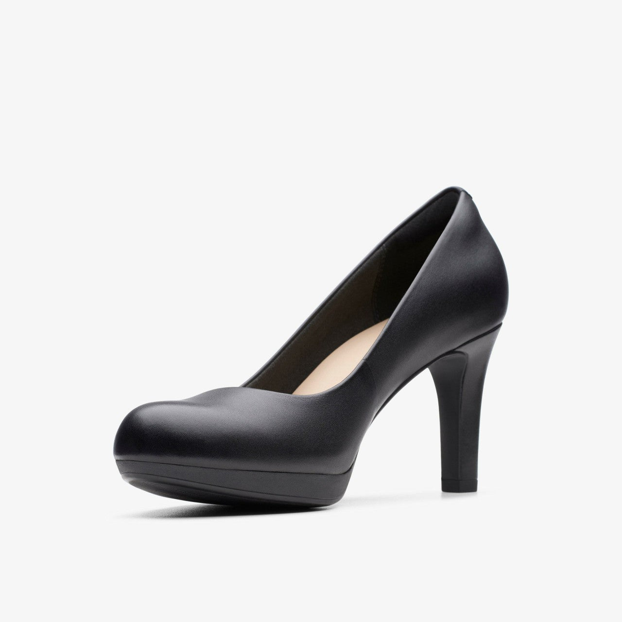Women Adriel Viola Black Leather