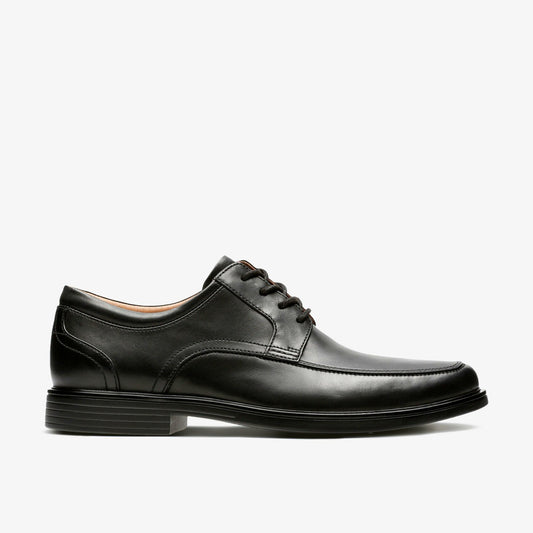 Men Un Aldric Park Black Leather