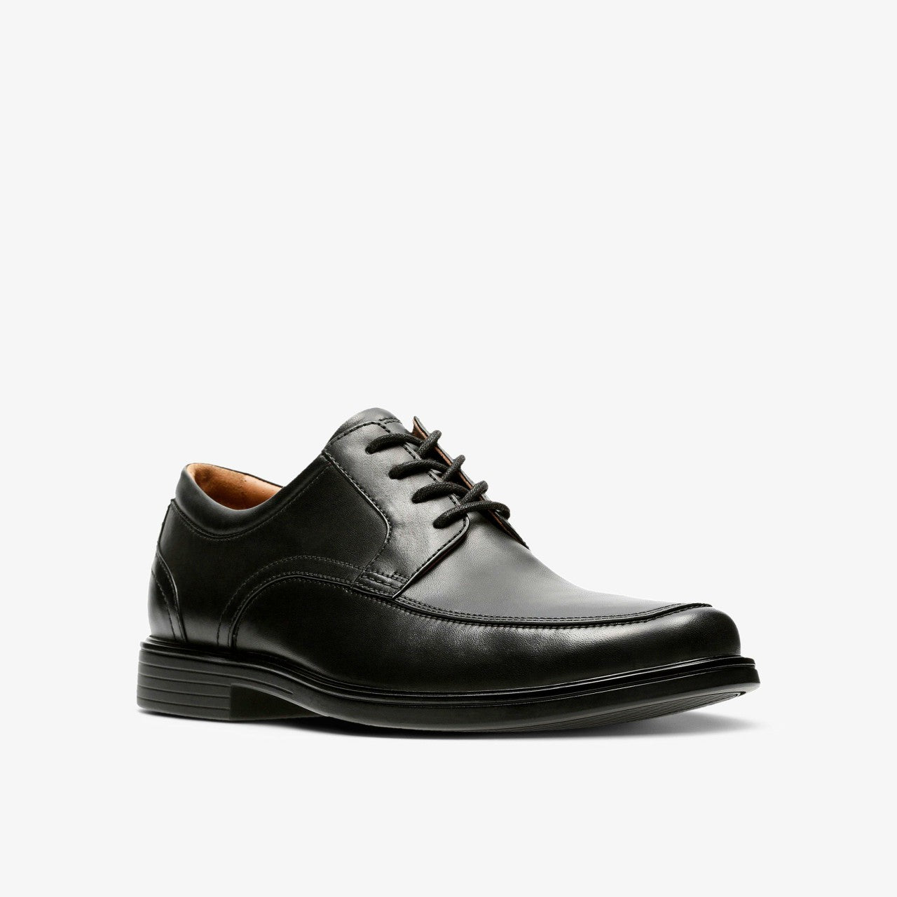 Men Un Aldric Park Black Leather