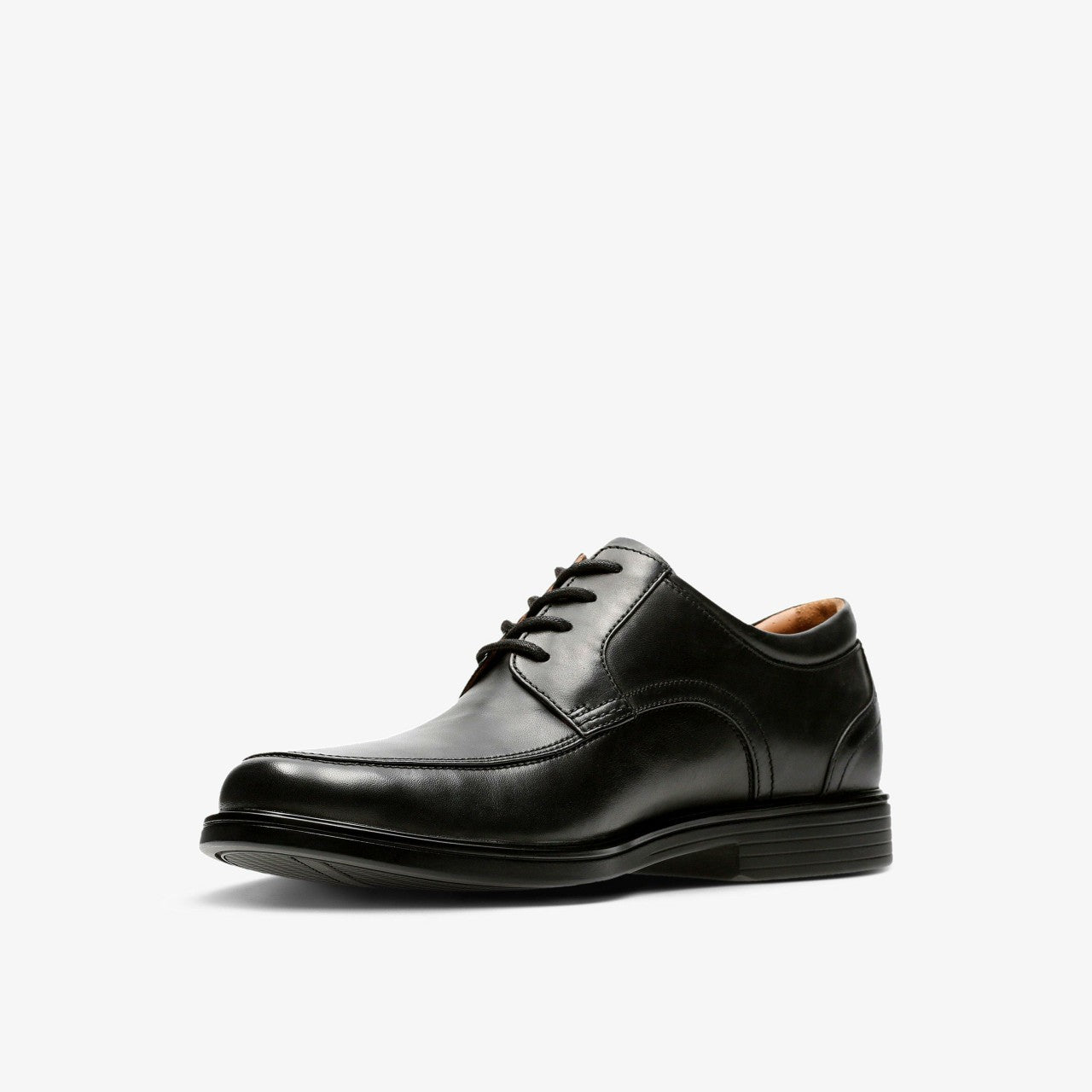 Men Un Aldric Park Black Leather