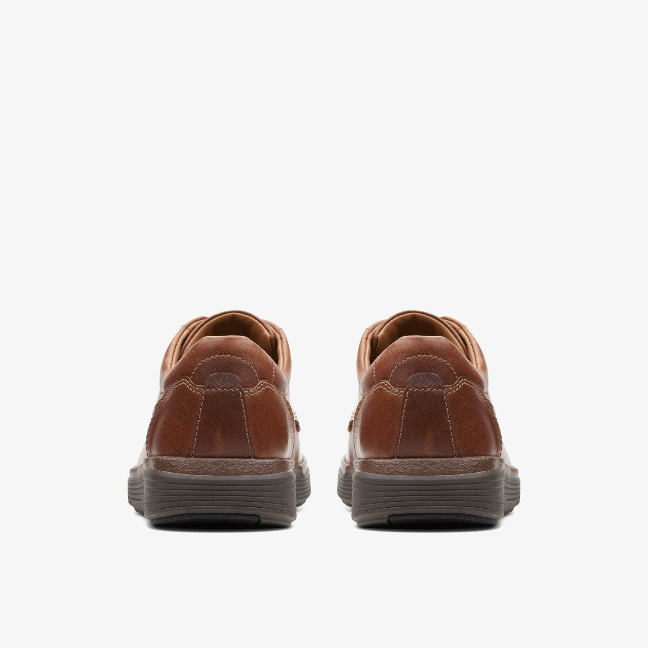 Men Un Abode Ease Dark Tan Leather