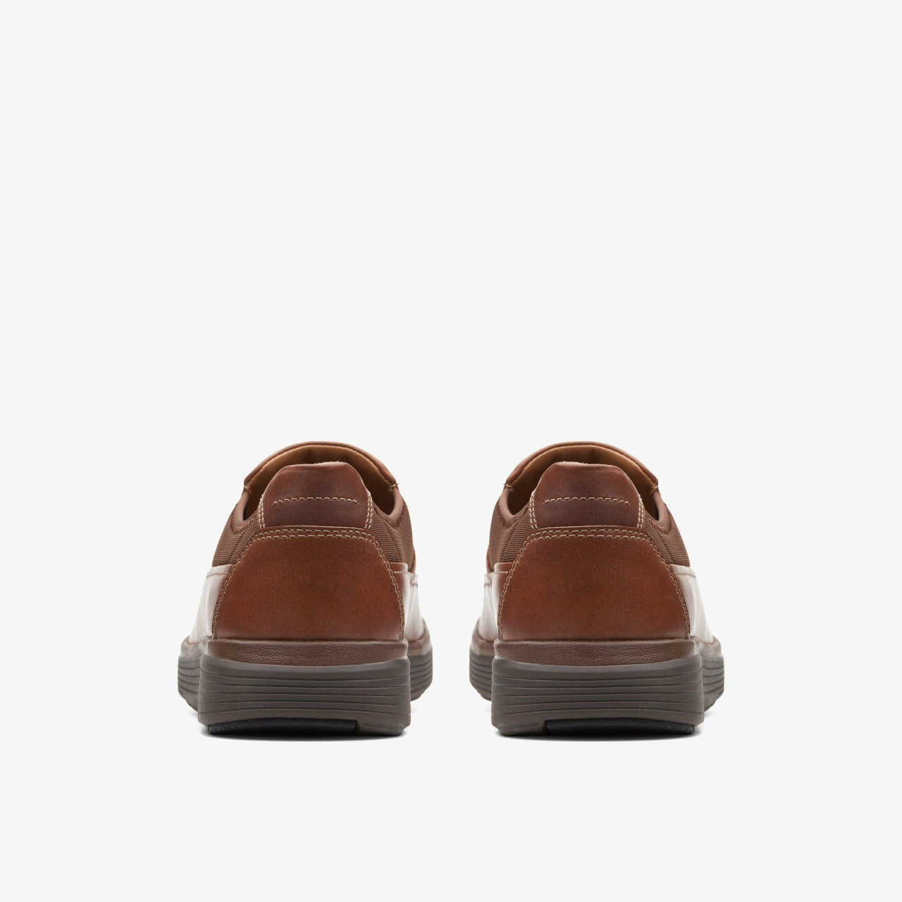 Men Un Abode Go Loafer Dark Tan Leather