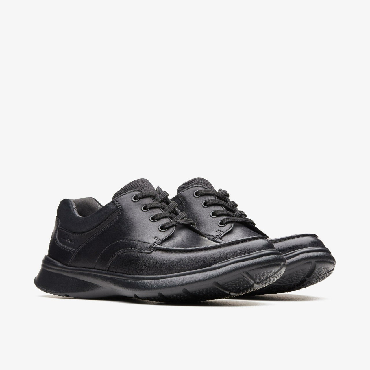 Men Cotrell Edge Black Smooth Leather