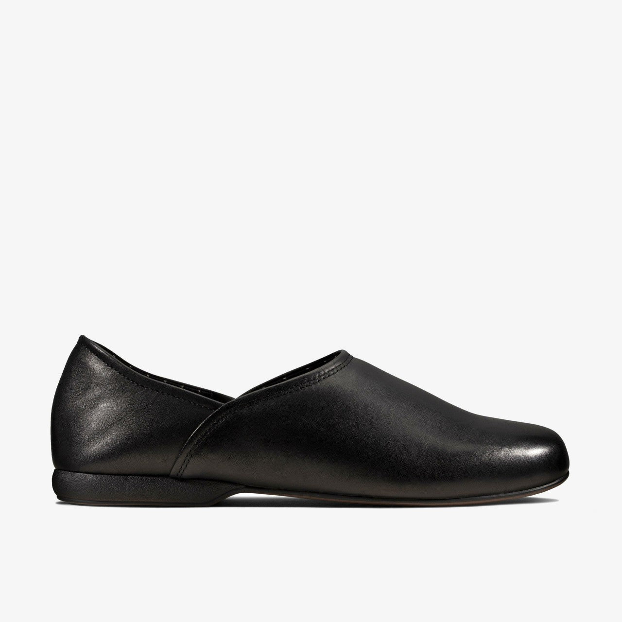 Men Harston Elite Slipper Black Leather