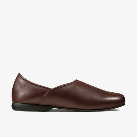 Men Harston Elite Slipper Burgundy Leather