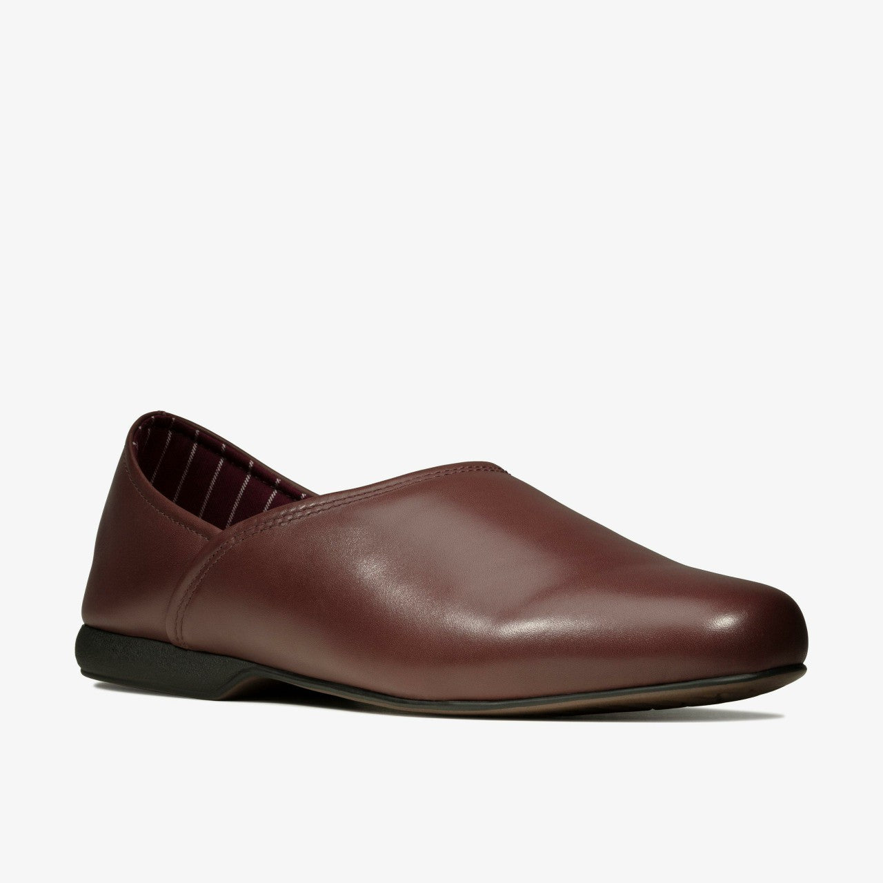 Men Harston Elite Slipper Burgundy Leather