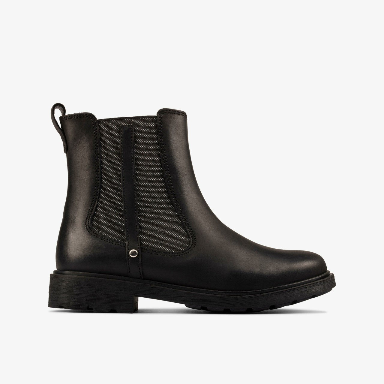 Kids Astrol Orin Kid Black Leather