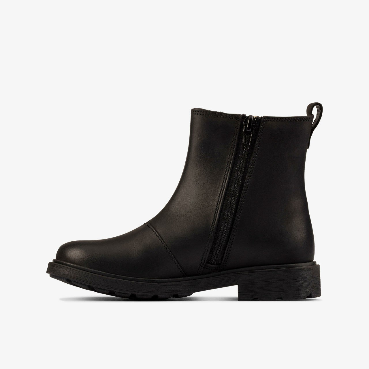 Kids Astrol Orin Kid Black Leather