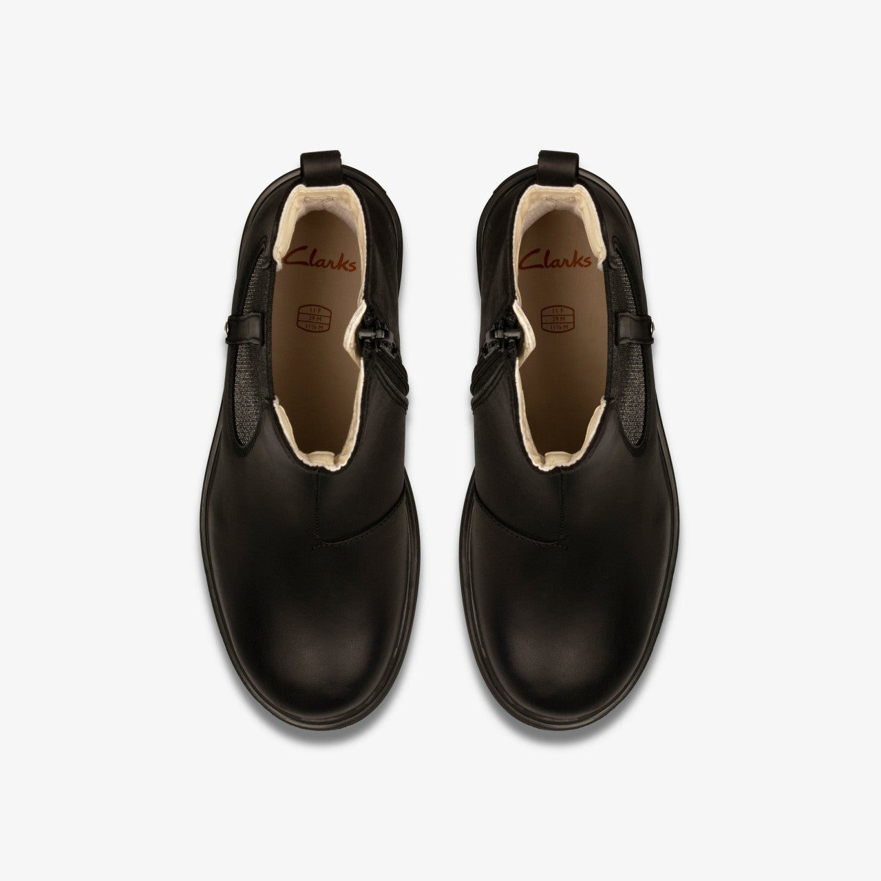 Kids Astrol Orin Kid Black Leather