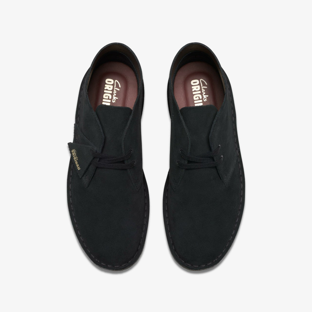 Men Desert Boot Black Suede
