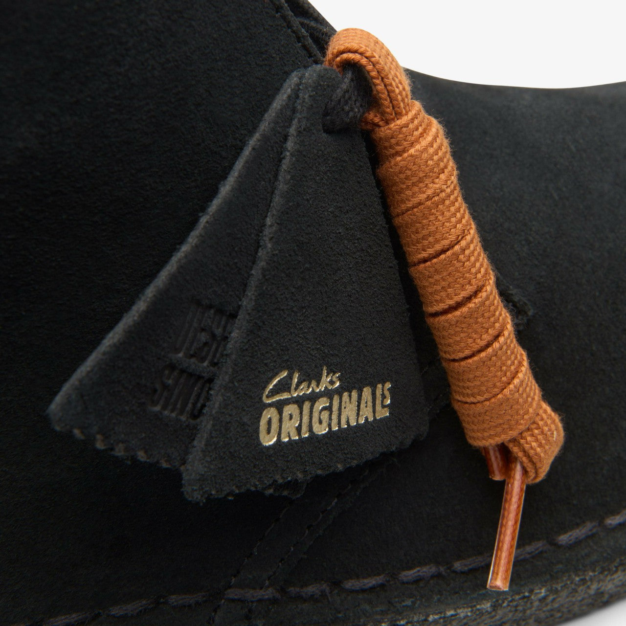 Men Desert Boot Black Suede