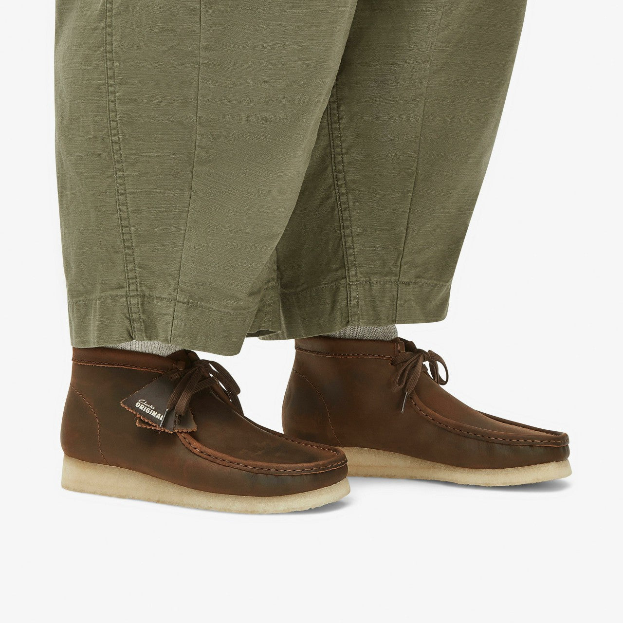 Men Wallabee Boot Beeswax