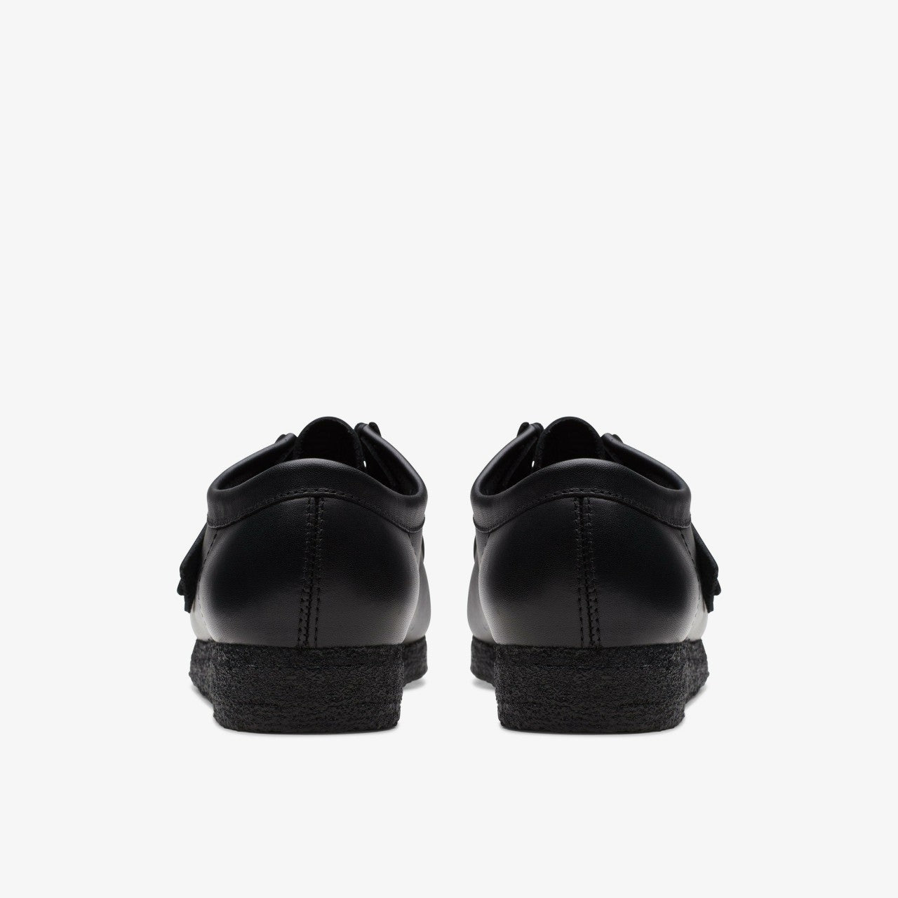 Men Wallabee Black Leather