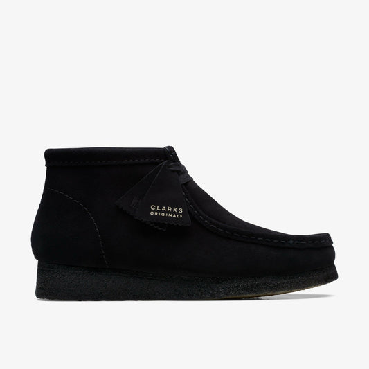 Men Wallabee Boot Black Suede