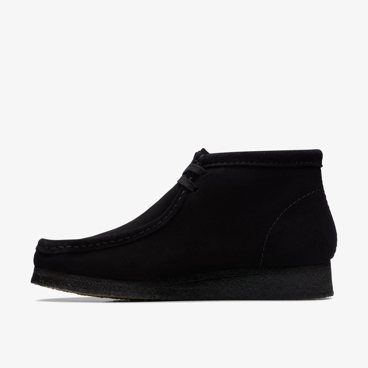Men Wallabee Boot Black Suede
