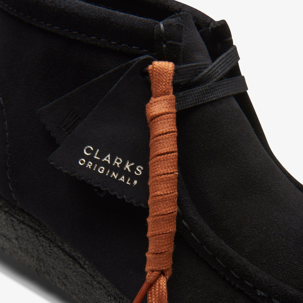Men Wallabee Boot Black Suede