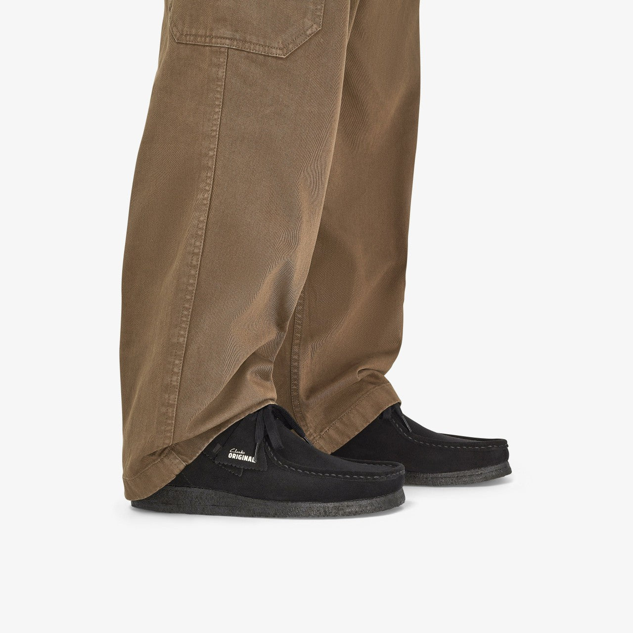 Men Wallabee Black Suede
