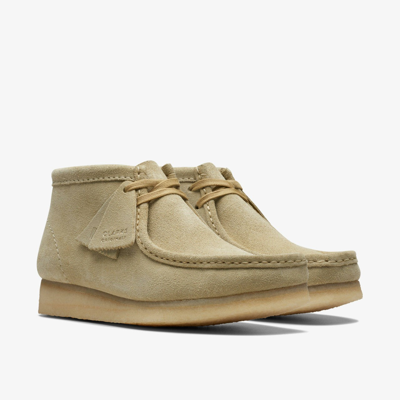 Women Wallabee Boot Maple Suede