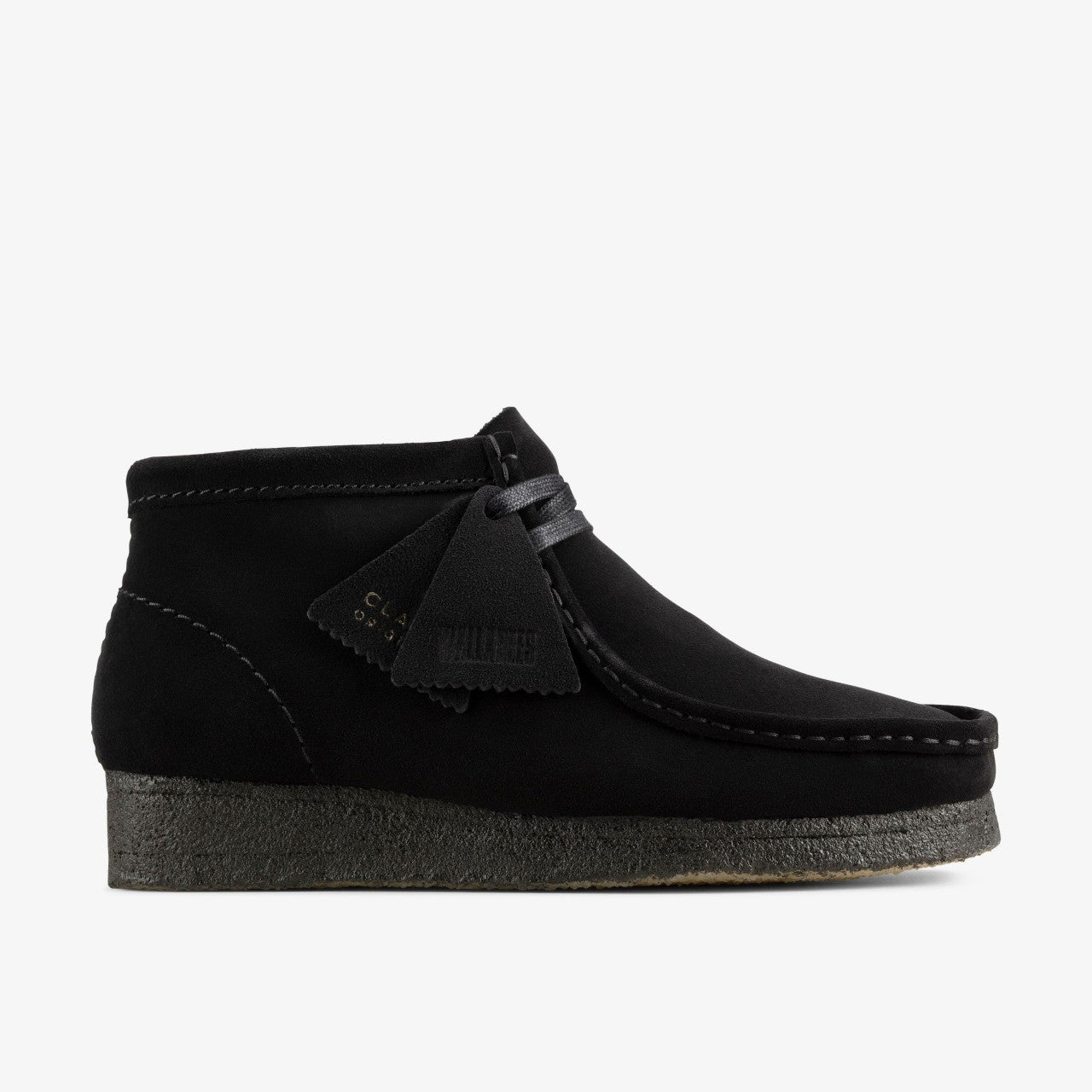 Women Wallabee Boot Black Suede