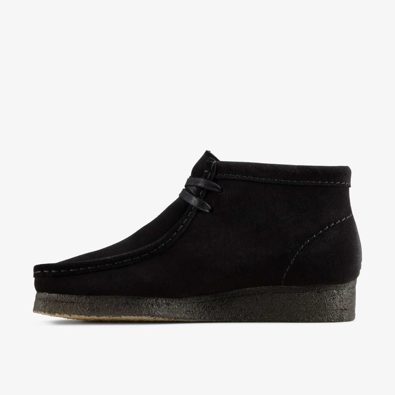 Women Wallabee Boot Black Suede
