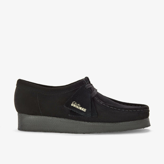 Women Wallabee Black Suede