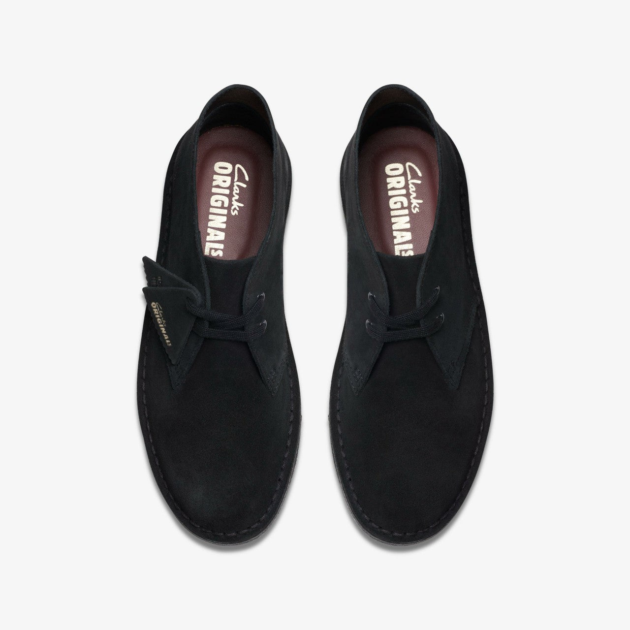 Women Desert Boot Black Suede