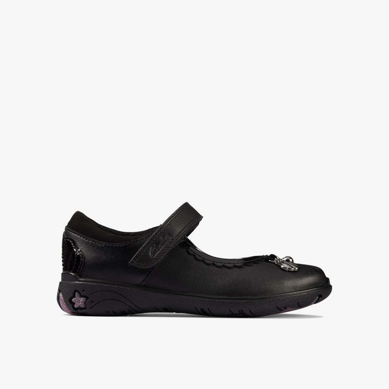 Kids Sea Shimmer Toddler Black Leather