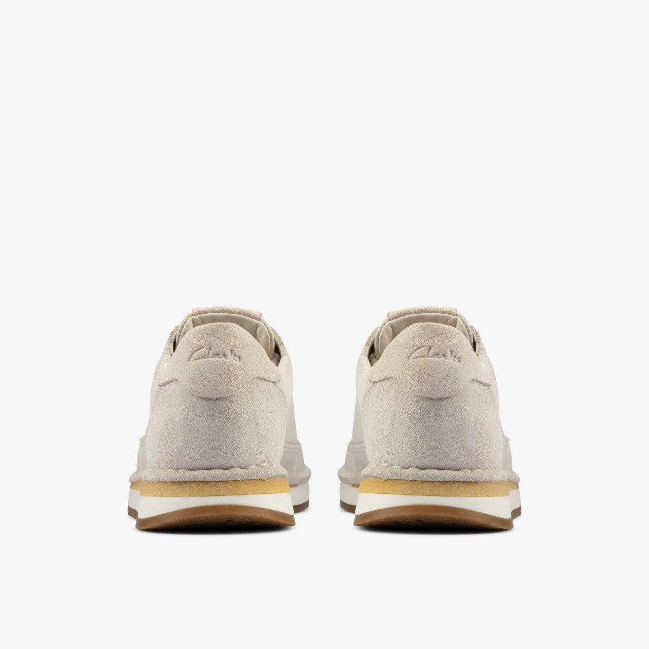 Women Craft Run Lace White Suede