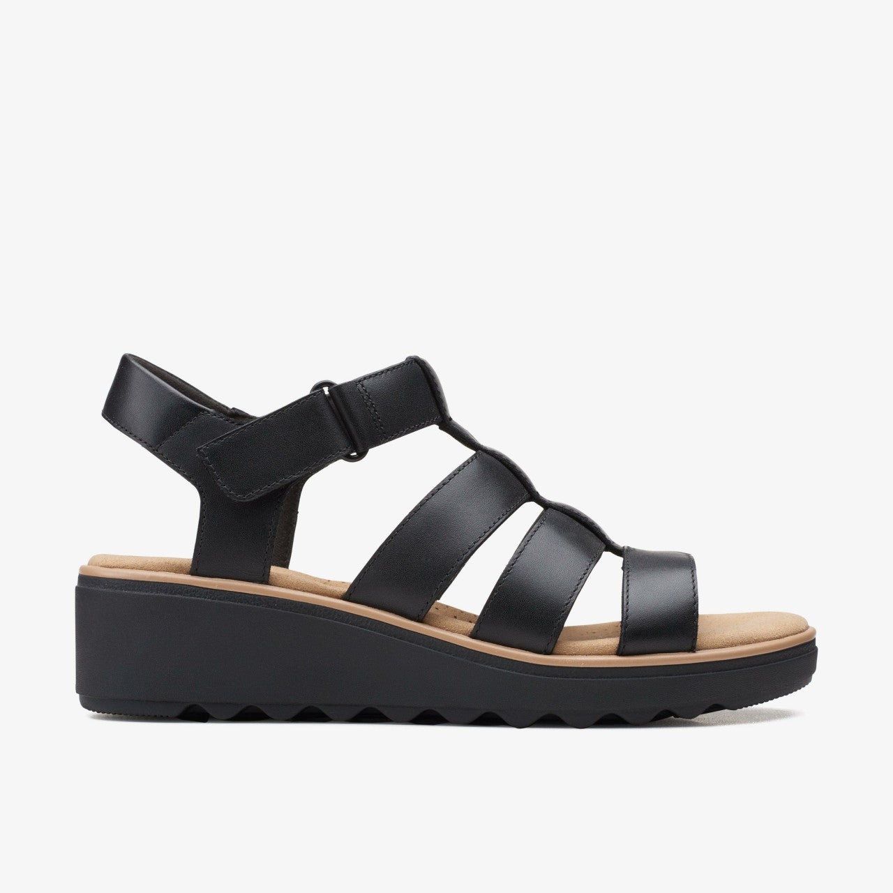 Women Jillian Quartz Black Leather