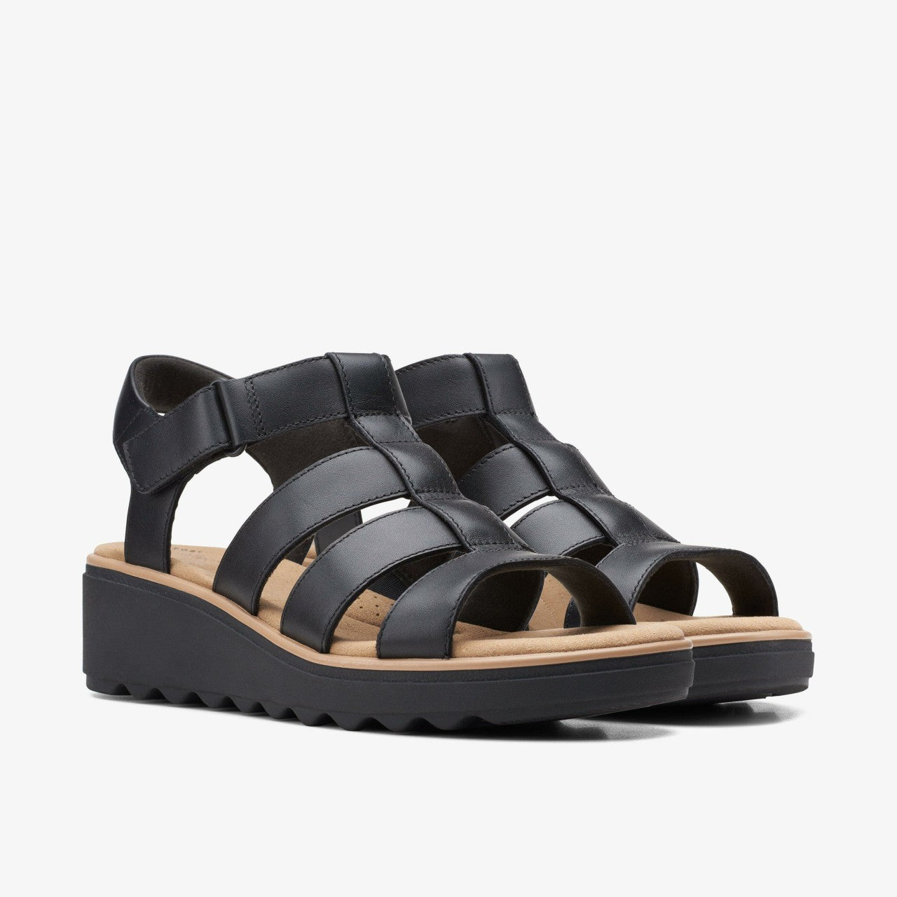 Women Jillian Quartz Black Leather