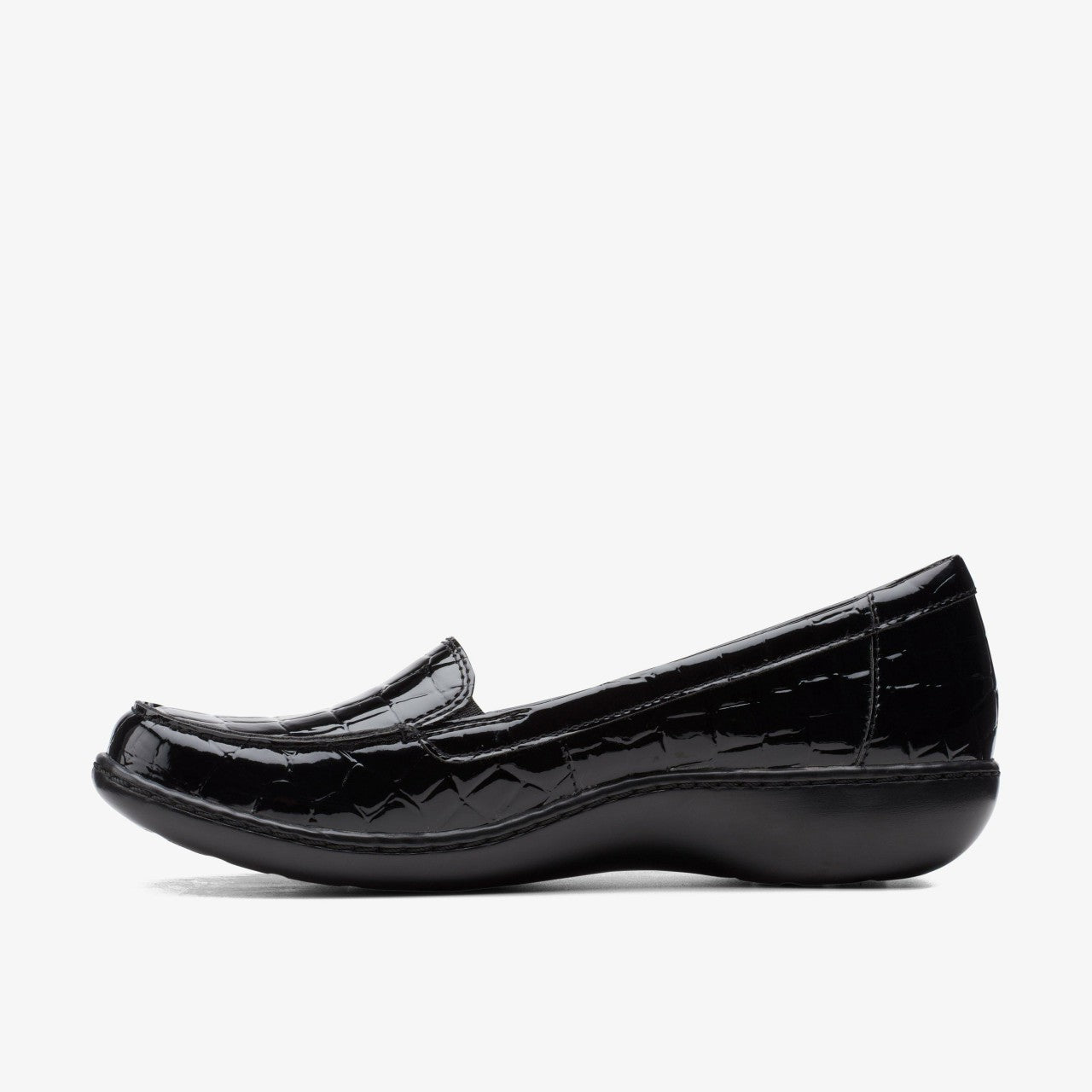 Women Ashland Jam Black Patent/Crocodile