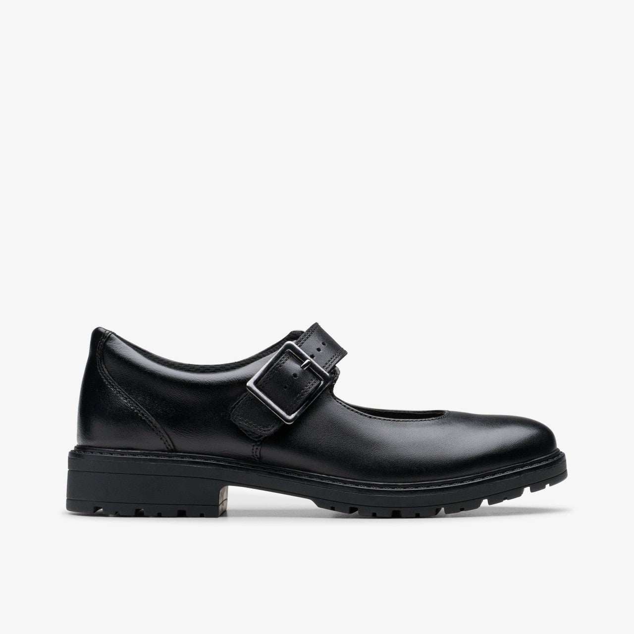 Kids Loxham Walk Youth Black Leather