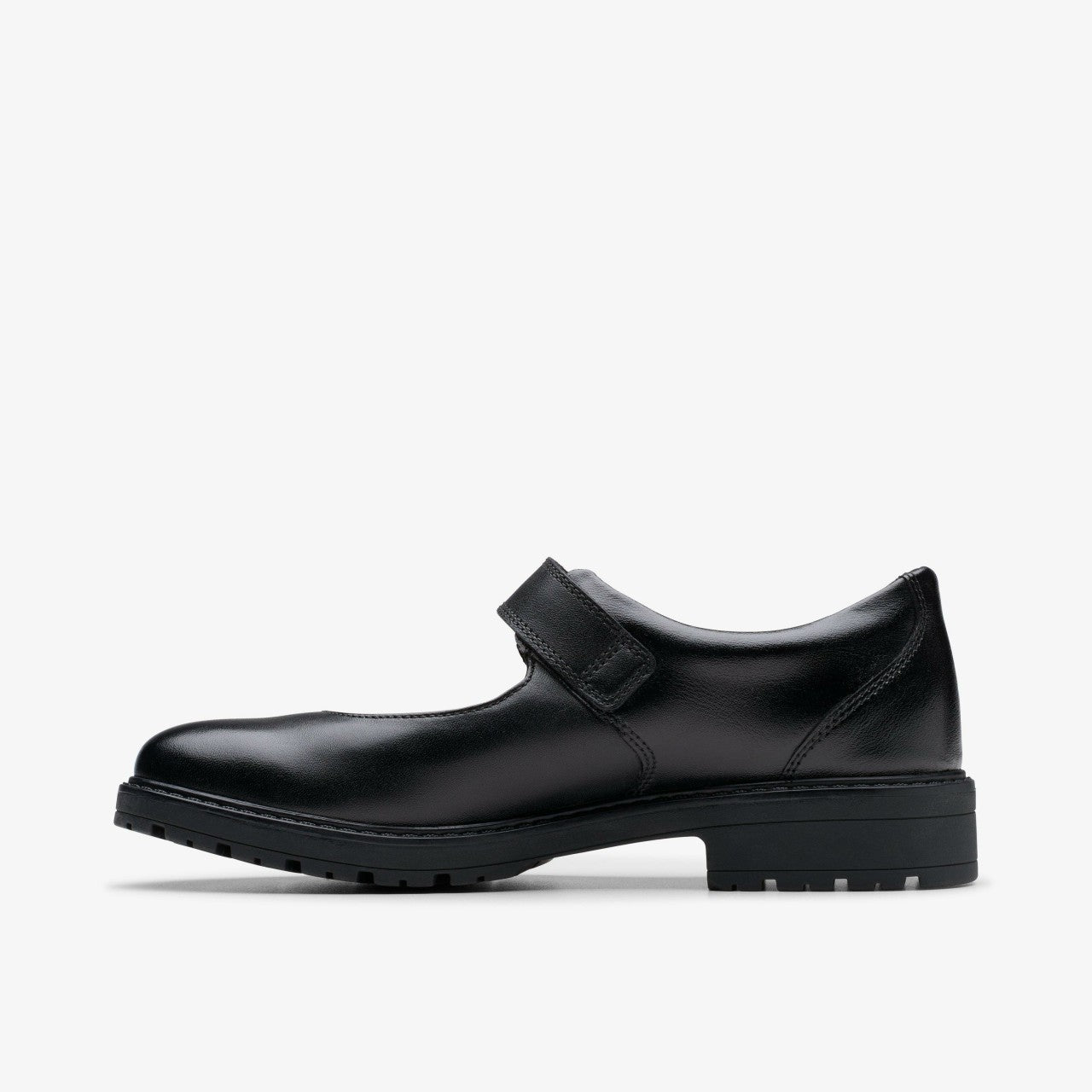 Kids Loxham Walk Youth Black Leather