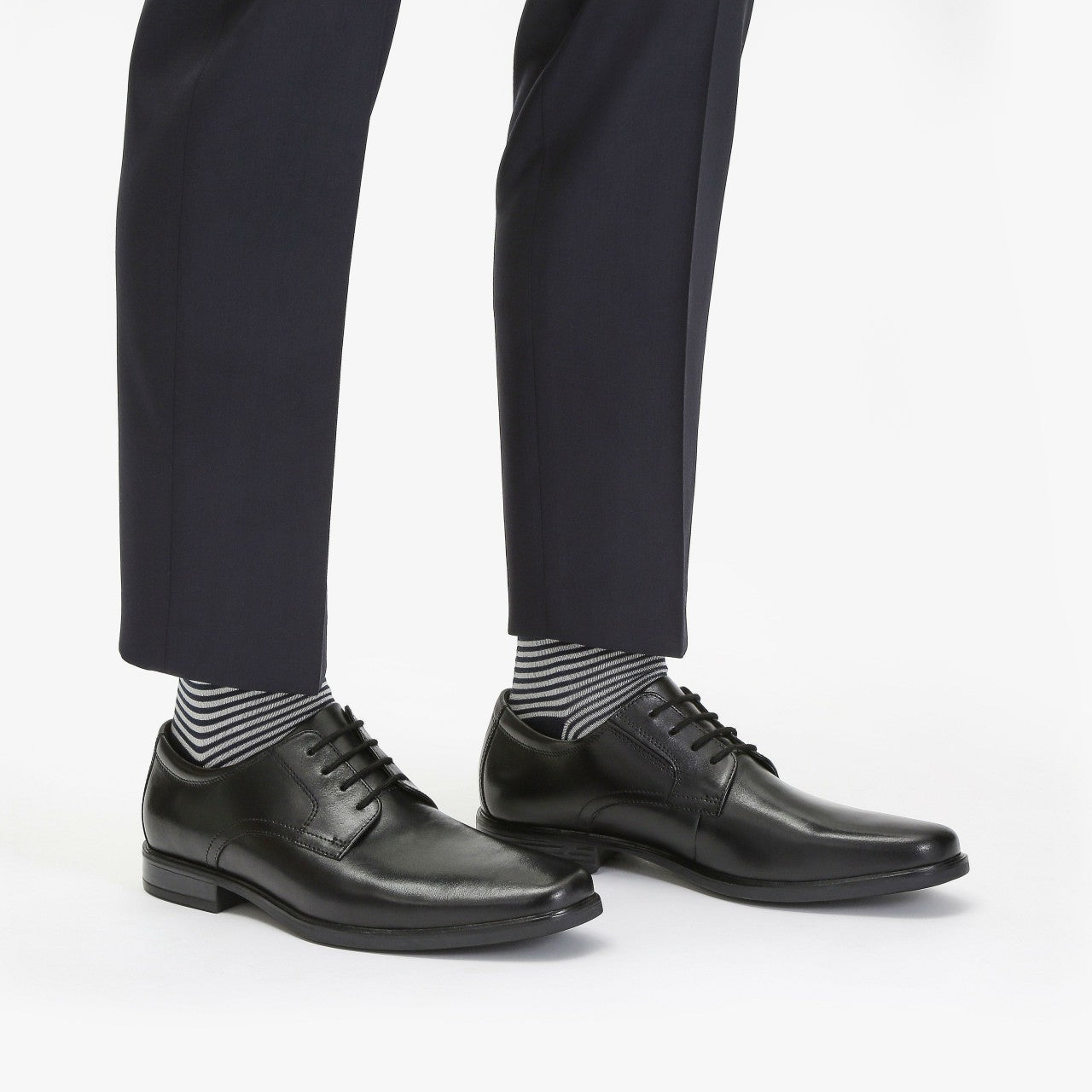 Men Howard Walk Black Leather