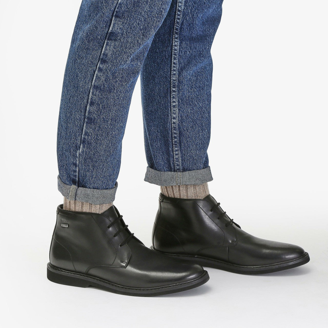Men Atticus LT Hi GORE-TEX Black Leather