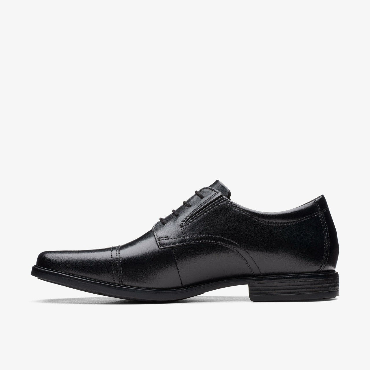 Men Howard Cap Black Leather