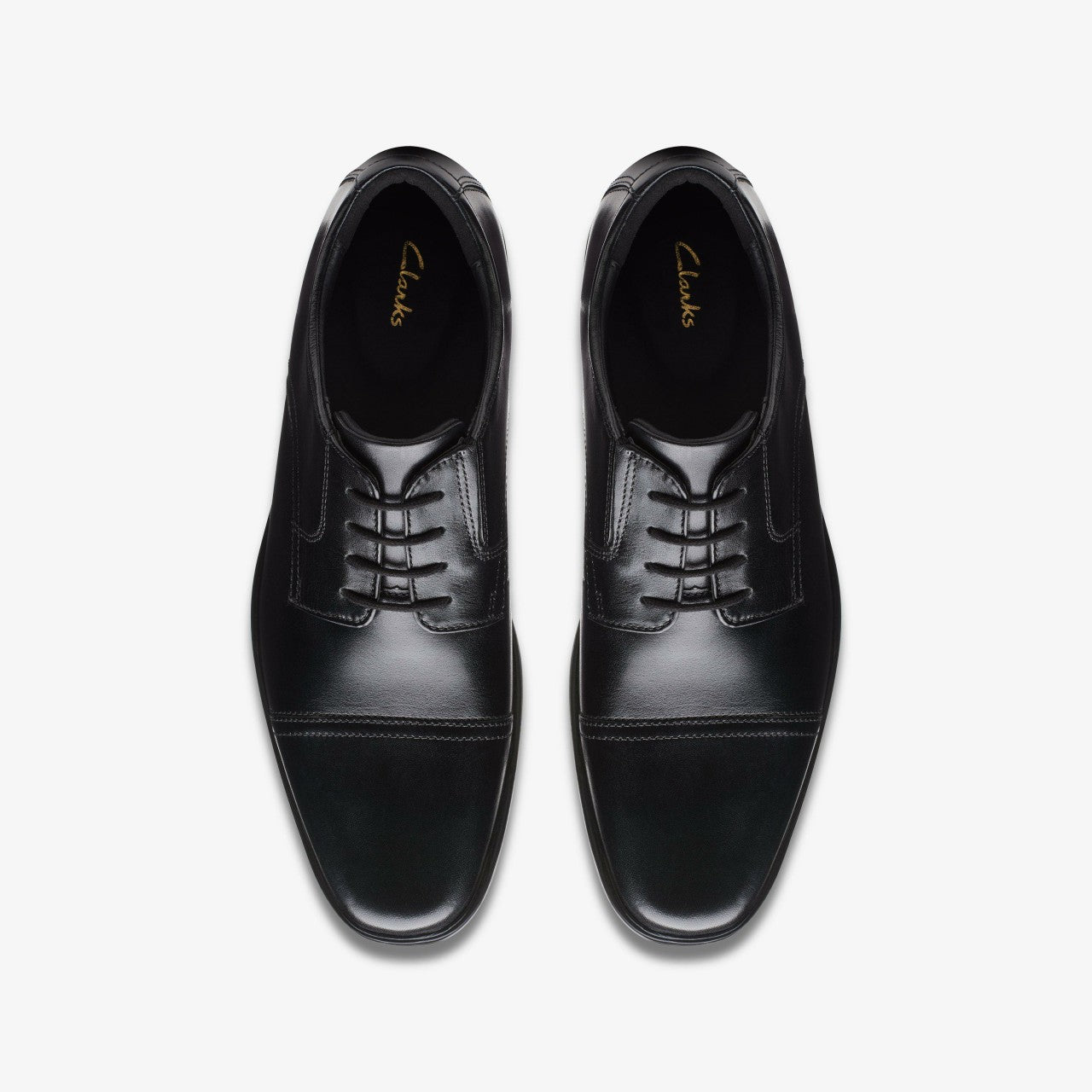 Men Howard Cap Black Leather