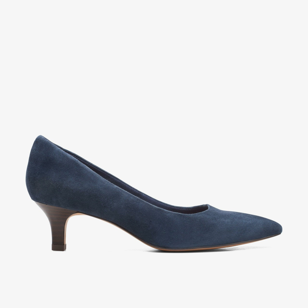Women Shondrah Jade Navy Suede
