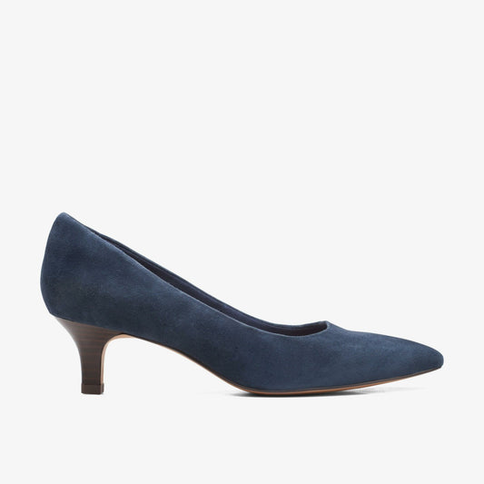 Women Shondrah Jade Navy Suede