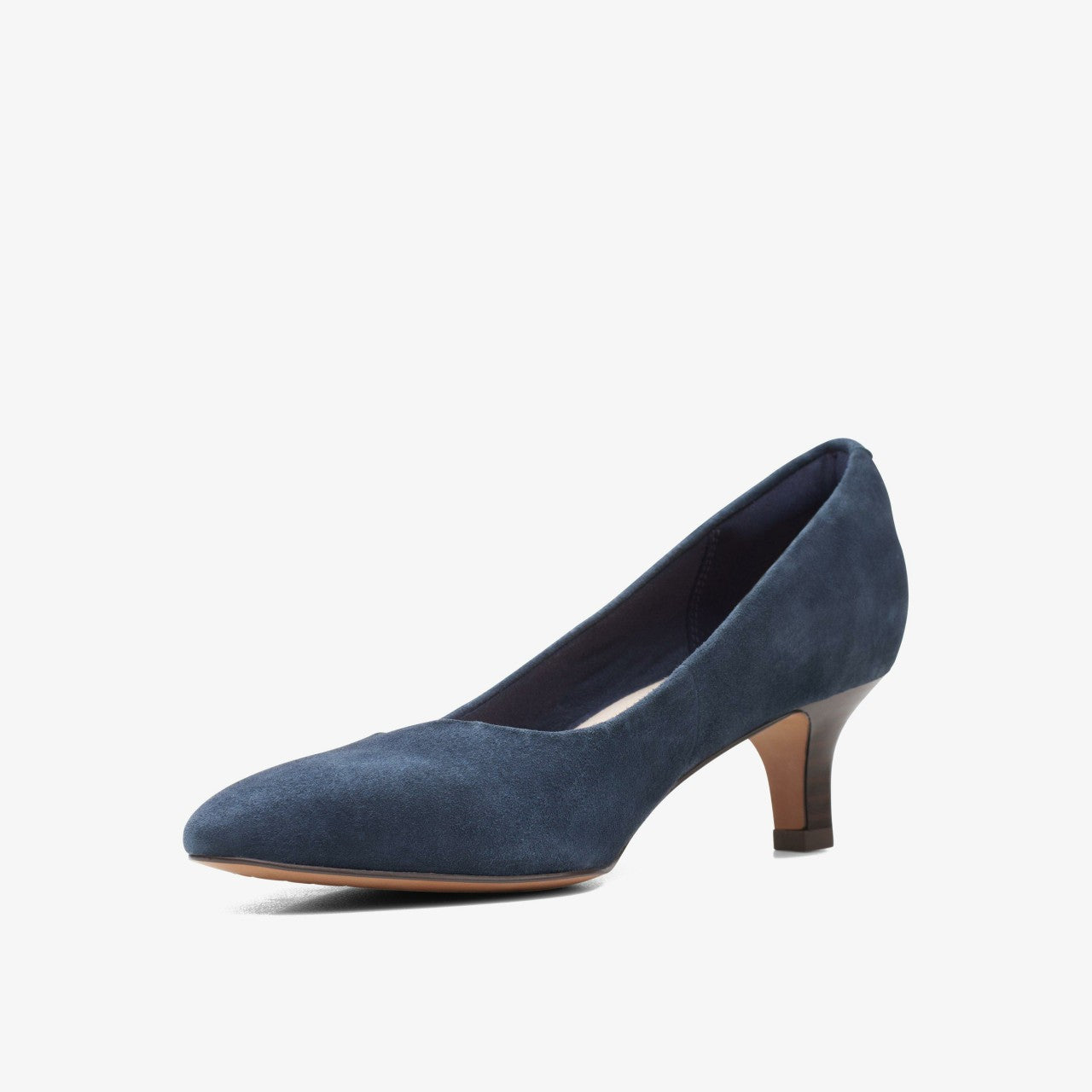 Women Shondrah Jade Navy Suede