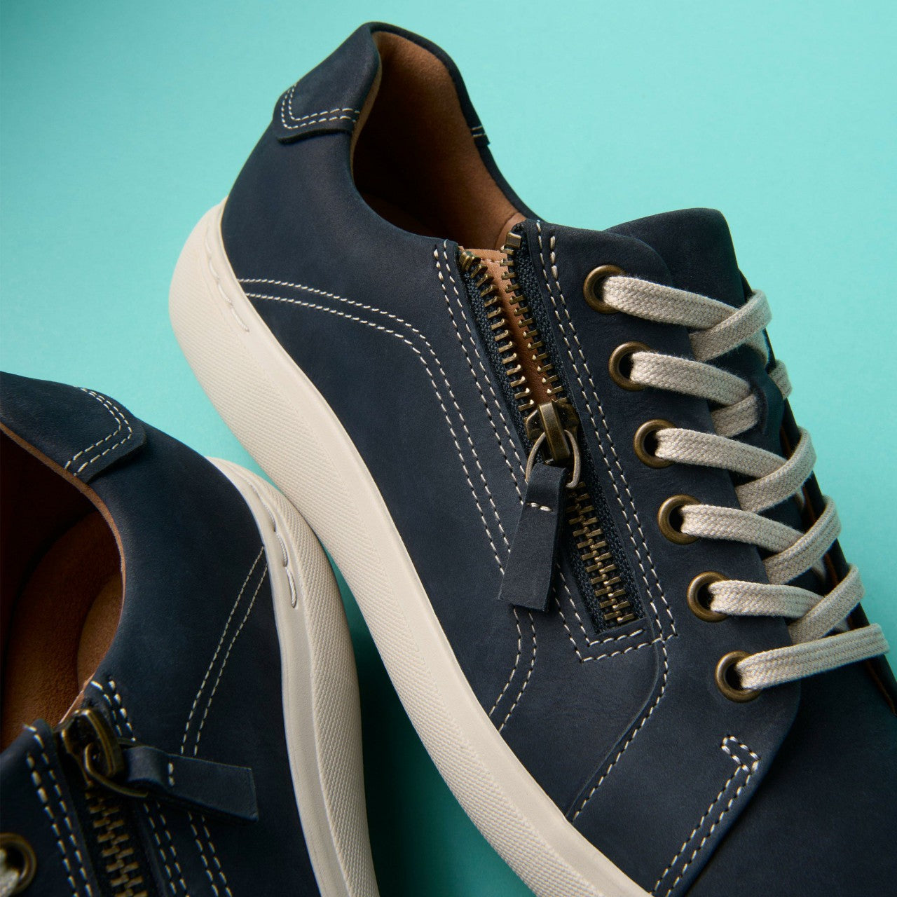 Women Nalle Lace Navy Nubuck