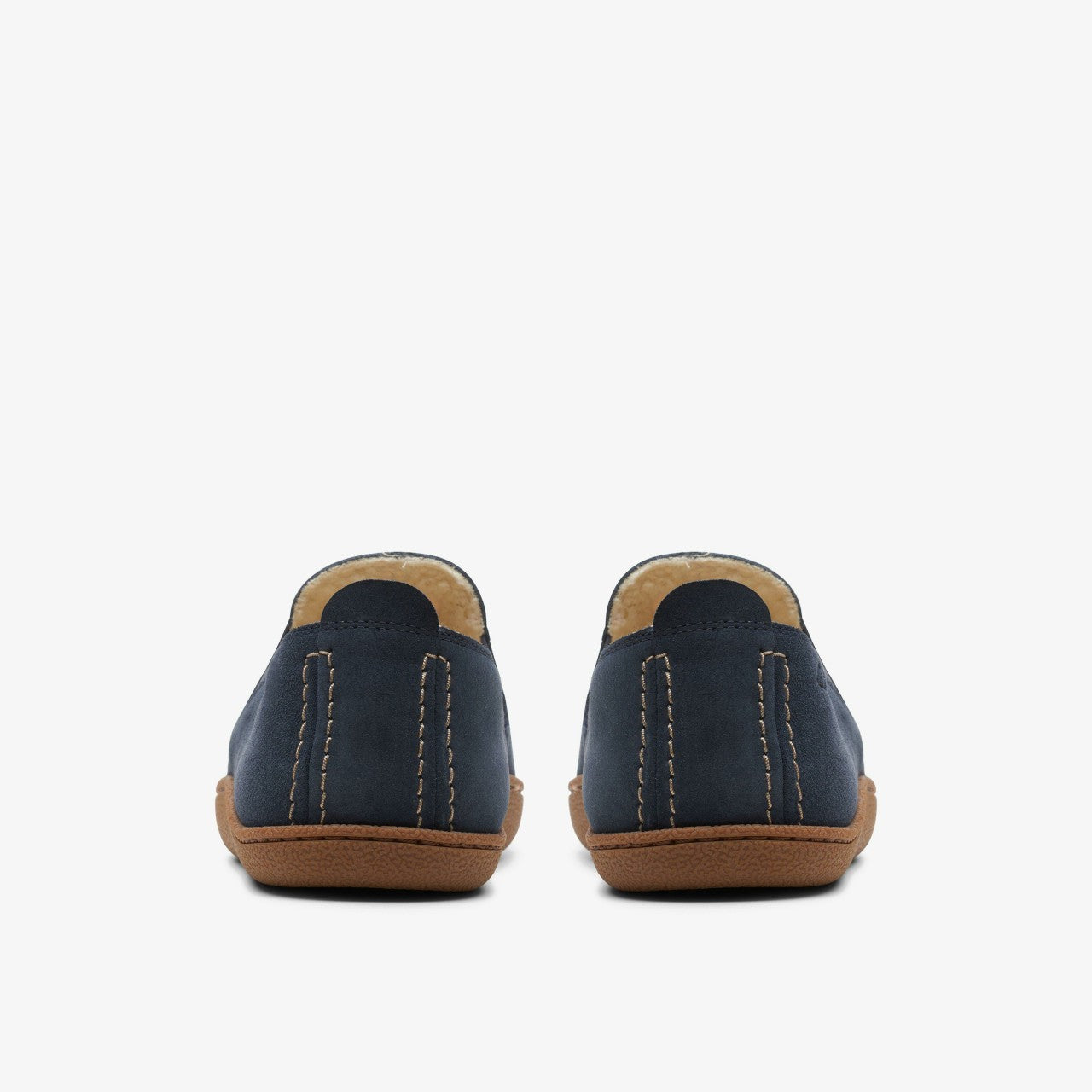 Men Home Mocc Slipper Navy Suede