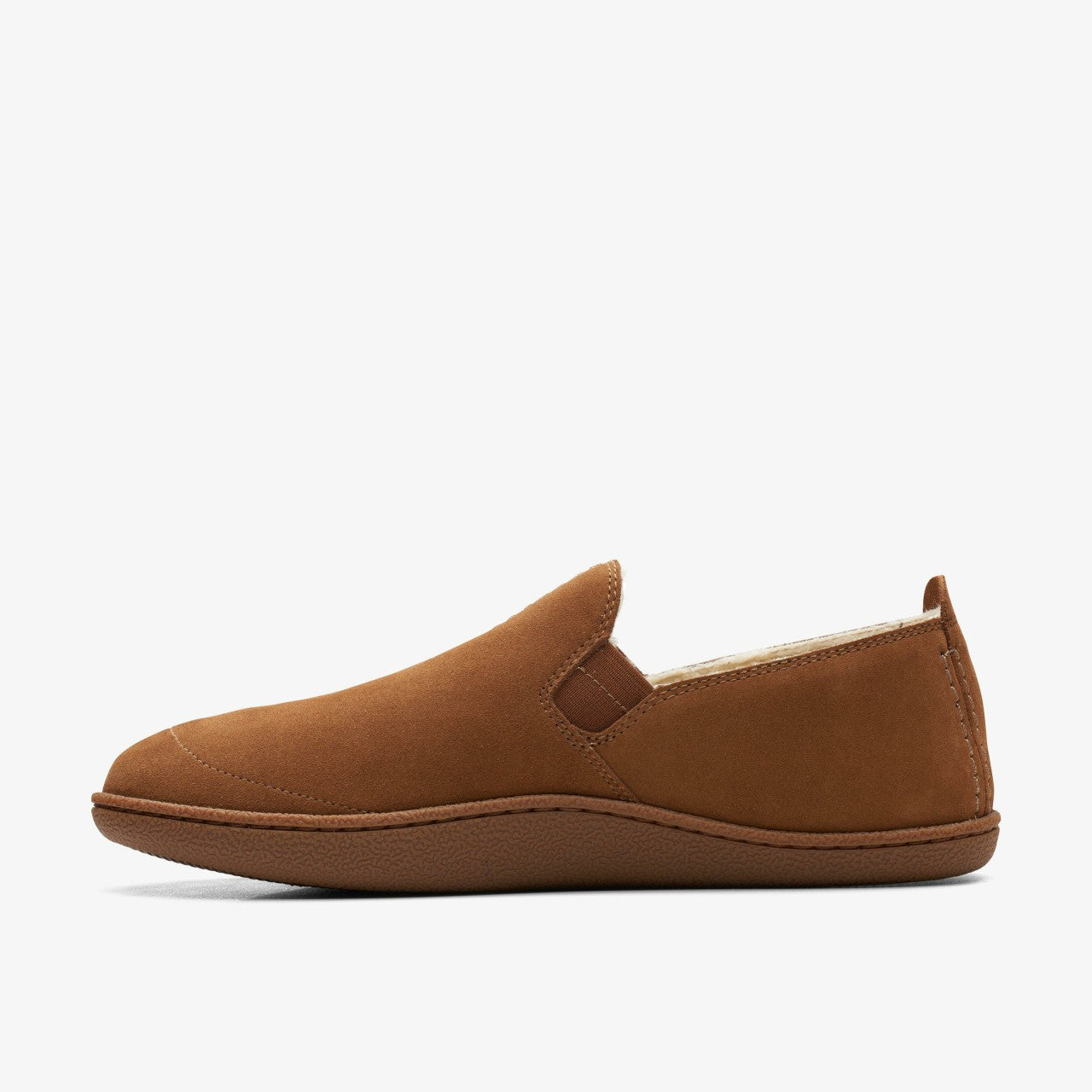Men Home Mocc Slipper Tan Suede