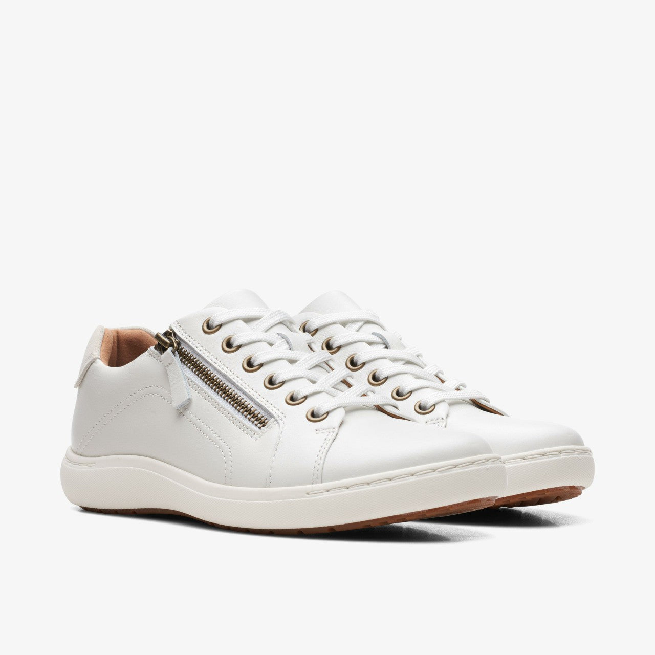Women Nalle Lace White Leather