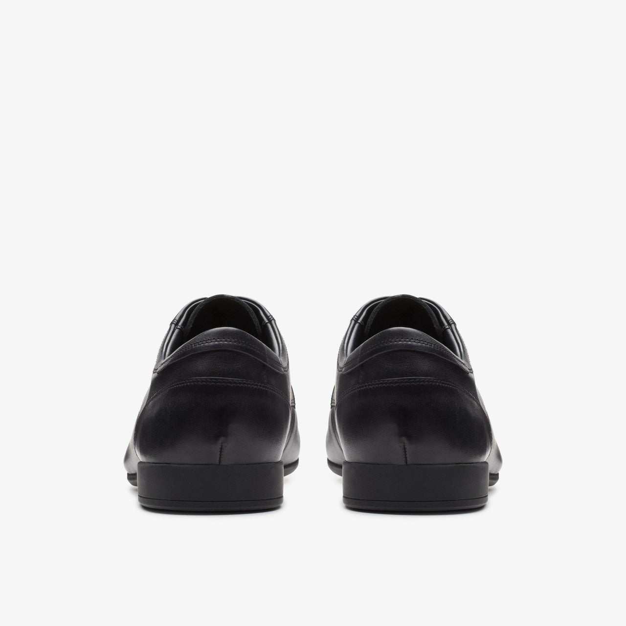 Men Sidton Lace Black Leather