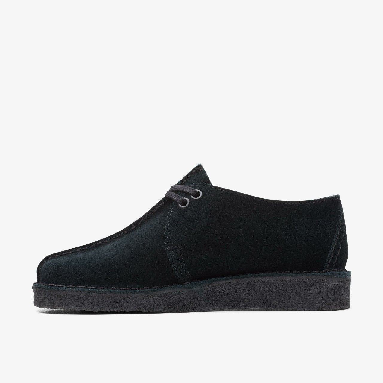 Women Desert Trek Black Suede