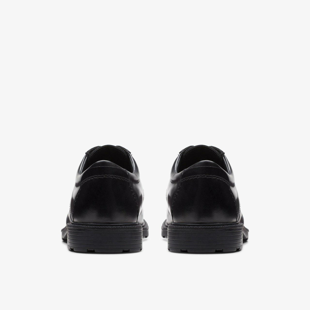 Men Kerton Lace Black Leather