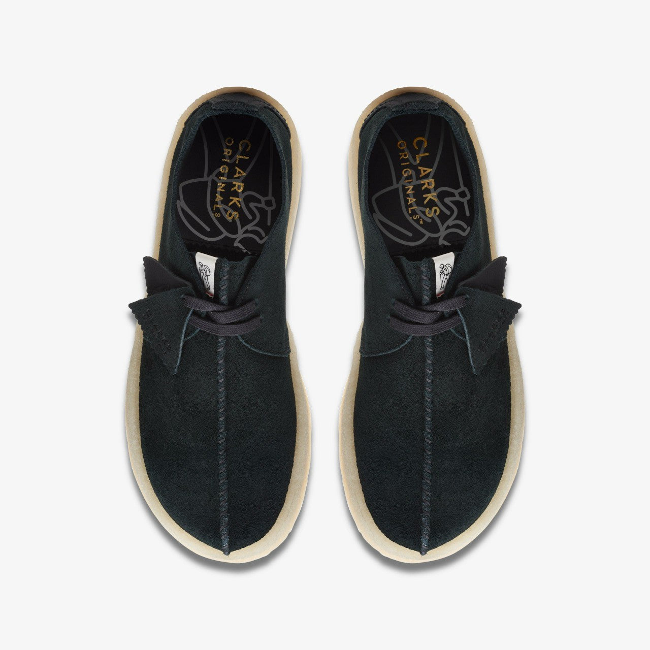 Men Trek Cup Black Suede