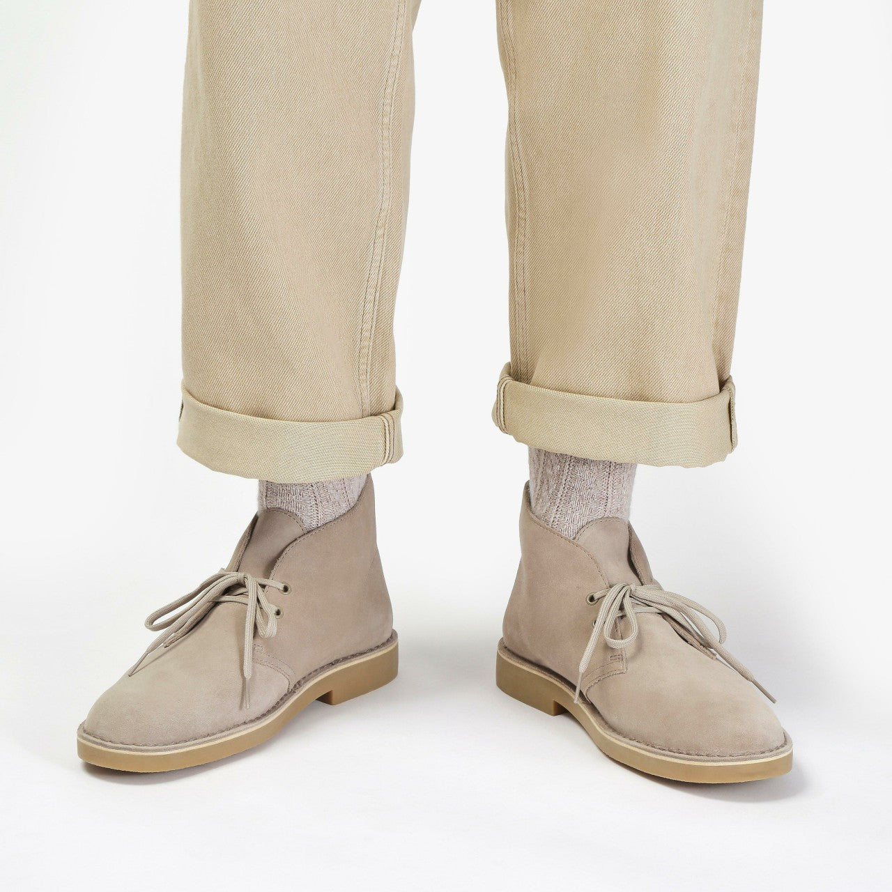 Men Desert Boot Evo Sand Suede